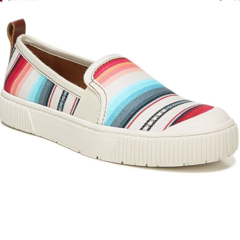 Zodiac Colorful Striped Ciara Slip on